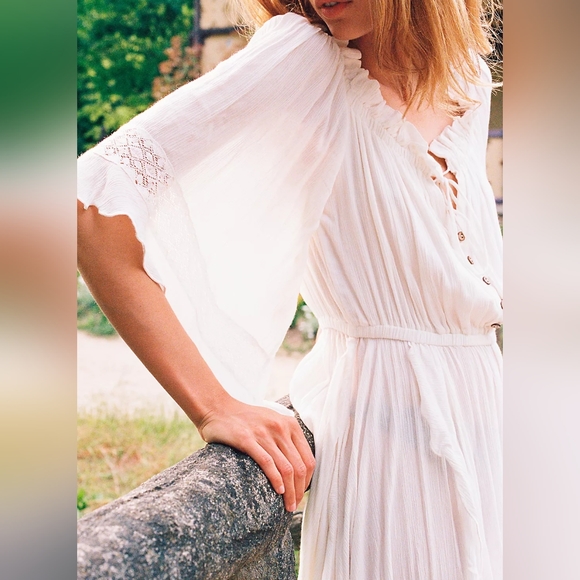 FREE PEOPLE free-est beach bliss maxi dress, size XS - Picture 2 of 5